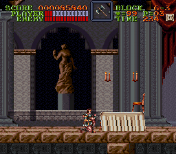 Super Castlevania IV Screenshot 33 (Super Nintendo (EU Version))