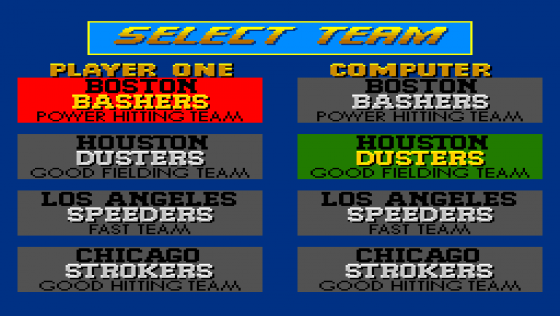 Relief Pitcher Screenshot 18 (Super Nintendo (US Version))