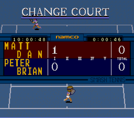 Smash Tennis Screenshot 5 (Super Nintendo (EU Version))