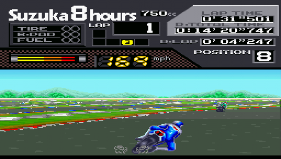 Suzuka 8 Hours Screenshot 15 (Super Nintendo (US Version))