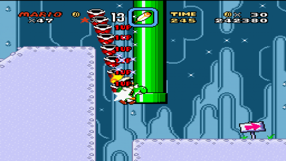 Super Mario World Screenshot 25 (Super Famicom)