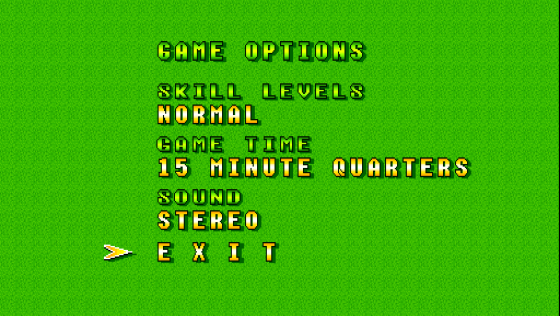 Super Play Action Football Screenshot 22 (Super Nintendo (US Version))