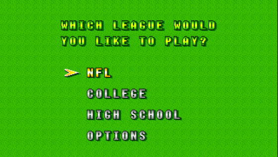 Super Play Action Football Screenshot 23 (Super Nintendo (US Version))