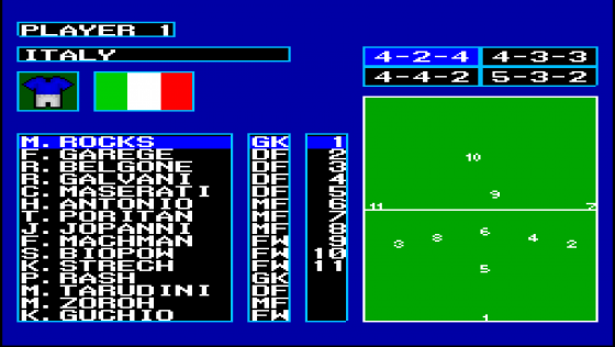 World League Soccer Screenshot 20 (Super Nintendo (US Version))