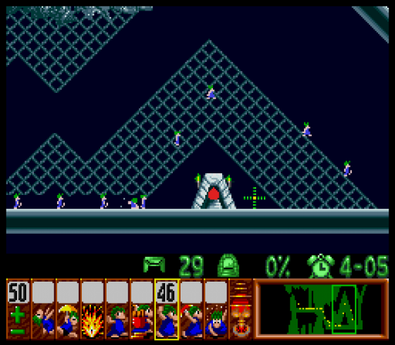 Lemmings Screenshot 10 (Super Nintendo (EU Version))