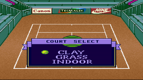 Andre Agassi Tennis Screenshot 13 (Super Nintendo (US Version))