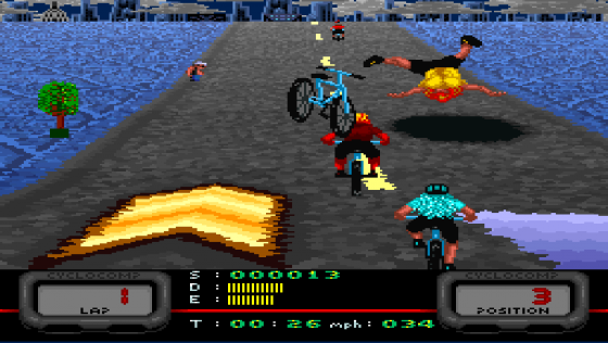 Mountain Bike Rally Screenshot 5 (Super Nintendo (US Version))