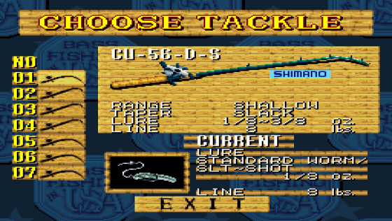 Jimmy Houston's Bass Tournament USA Screenshot 9 (Super Nintendo (US Version))