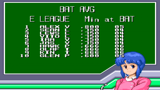 Nolan Ryan's Baseball Screenshot 16 (Super Nintendo (US Version))
