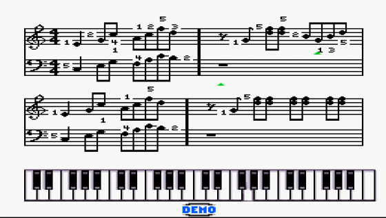 Miracle: Piano Teaching System Screenshot 1 (Super Nintendo (US Version))