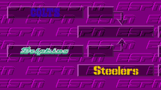 ESPN Sunday Night NFL Screenshot 12 (Super Nintendo (US Version))