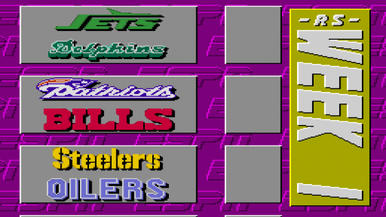 ESPN Sunday Night NFL Screenshot 13 (Super Nintendo (US Version))