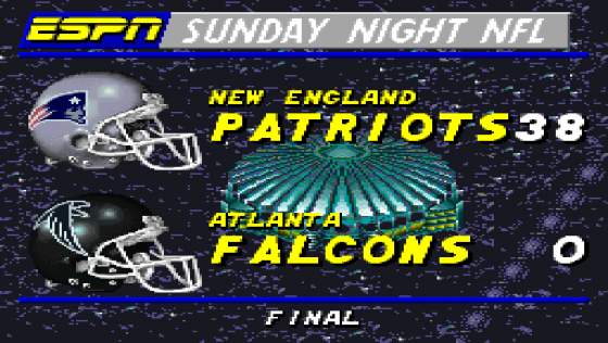 ESPN Sunday Night NFL Screenshot 18 (Super Nintendo (US Version))