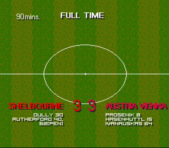 Manchester United Championship Soccer Screenshot 28 (Super Nintendo (EU Version))