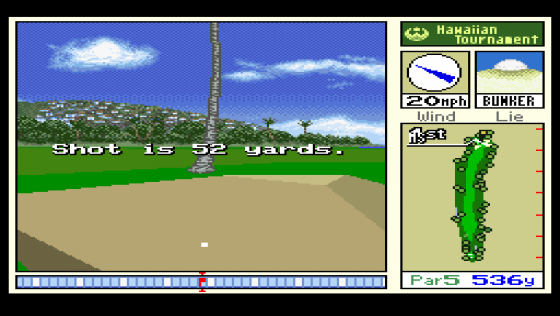 True Golf Classics: Waialae Country Club Screenshot 20 (Super Nintendo (US Version))