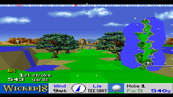 True Golf Resort: Wicked 18 Screenshot 13 (Super Nintendo (US Version))