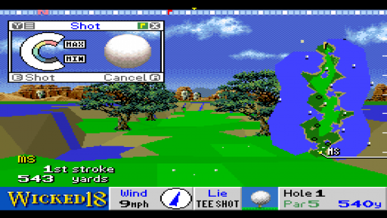 True Golf Resort: Wicked 18 Screenshot 16 (Super Nintendo (US Version))