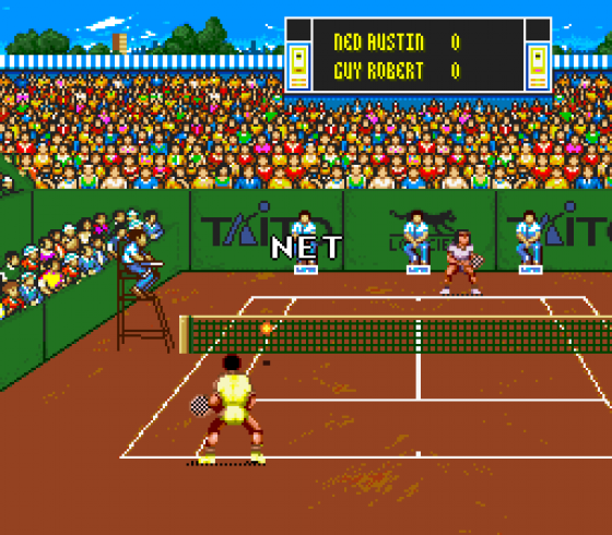 International Tennis Tour Screenshot 5 (Super Famicom)