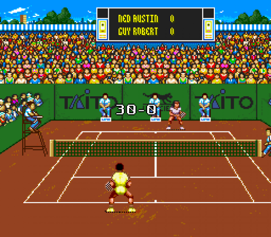 International Tennis Tour Screenshot 6 (Super Famicom)