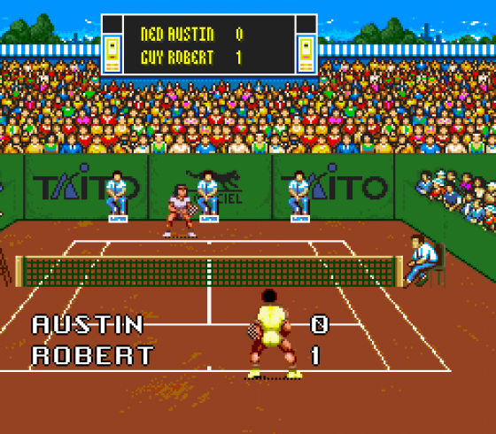 International Tennis Tour Screenshot 7 (Super Famicom)