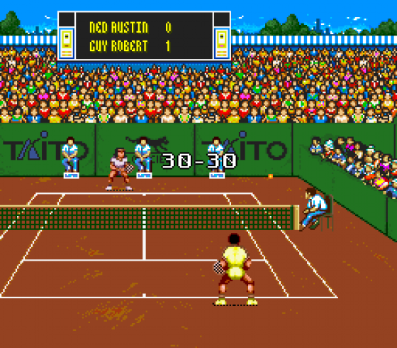 International Tennis Tour Screenshot 9 (Super Famicom)