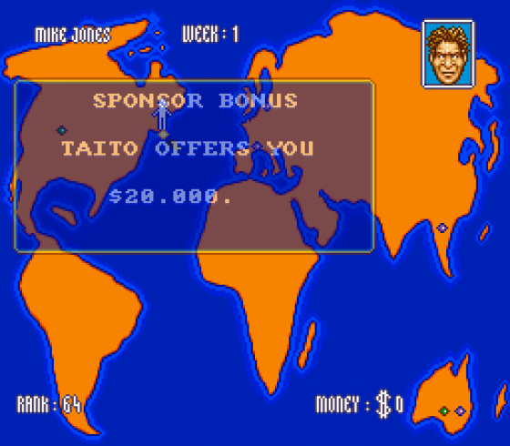 International Tennis Tour Screenshot 15 (Super Famicom)