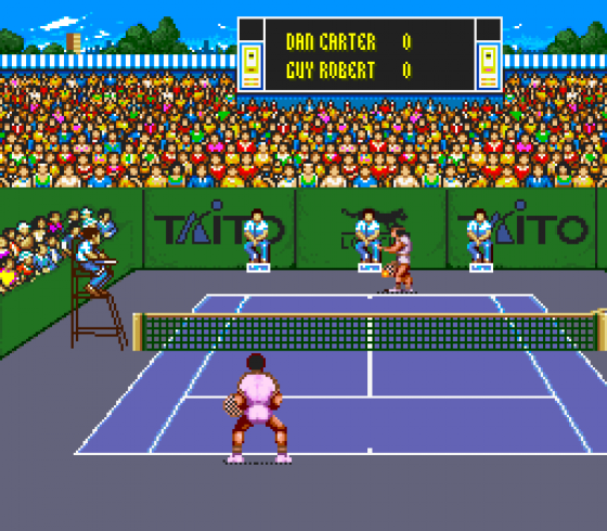 International Tennis Tour Screenshot 18 (Super Famicom)