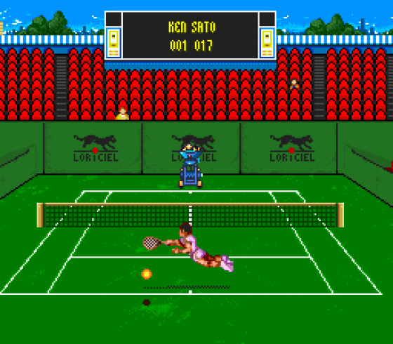 International Tennis Tour Screenshot 22 (Super Famicom)