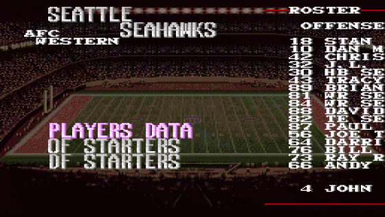 Tecmo Super Bowl II: Special Edition Screenshot 8 (Super Nintendo (US Version))