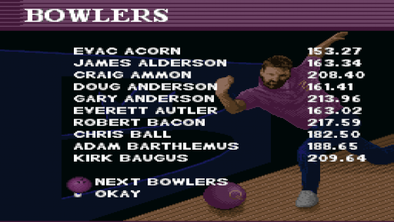 Brunswick World: Tournament Of Champions Screenshot 21 (Super Nintendo (US Version))