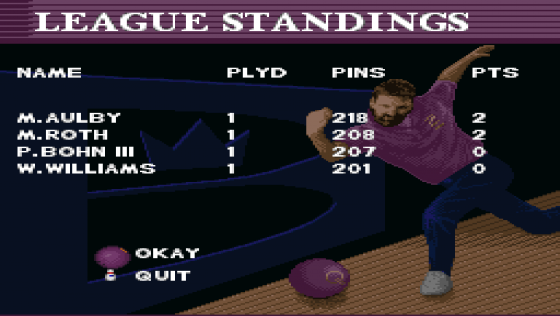 Brunswick World: Tournament Of Champions Screenshot 24 (Super Nintendo (US Version))