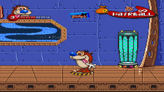 The Ren & Stimpy Show: Buckaroo$! Screenshot 7 (Super Nintendo (US Version))