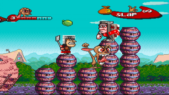 The Ren & Stimpy Show: Buckaroo$! Screenshot 9 (Super Nintendo (US Version))