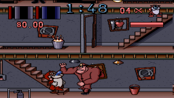 The Ren & Stimpy Show: Fire Dogs Screenshot 5 (Super Nintendo (US Version))