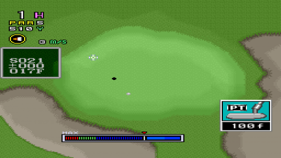 Mecarobot Golf Screenshot 6 (Super Nintendo (US Version))