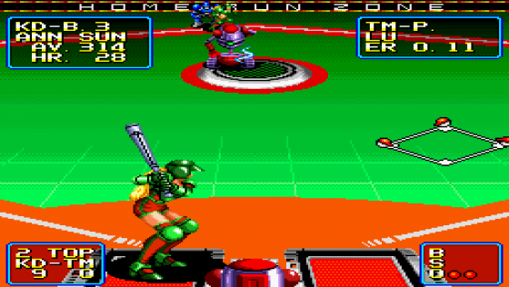 Super Baseball 2020 Screenshot 6 (Super Nintendo (US Version))