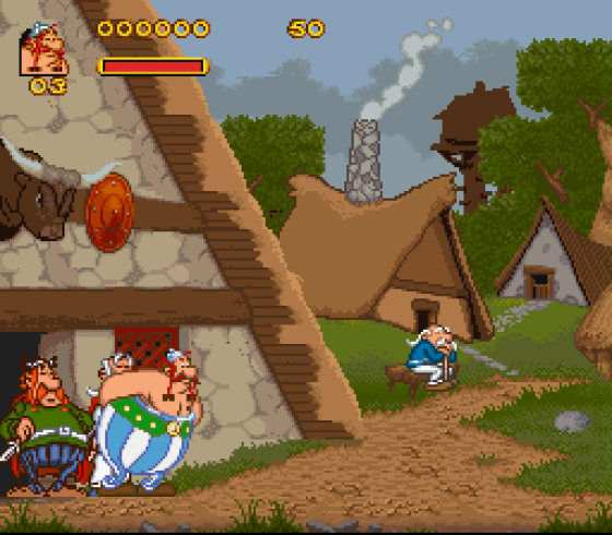 Astérix & Obélix Screenshot 9 (Super Nintendo (EU Version))