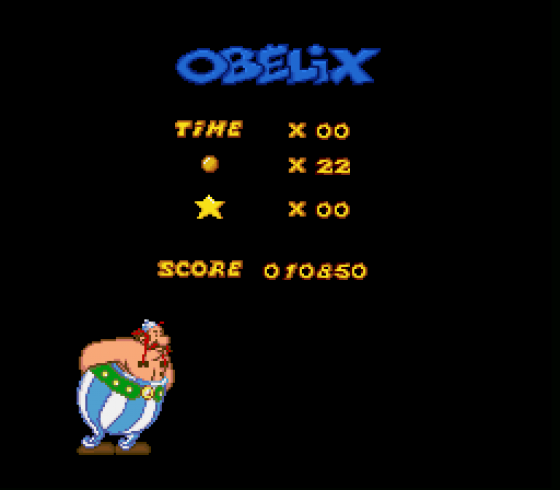 Astérix & Obélix Screenshot 14 (Super Nintendo (EU Version))