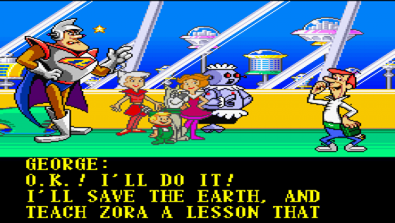 The Jetsons: Invasion Of The Planet Pirates Screenshot 15 (Super Nintendo (US Version))