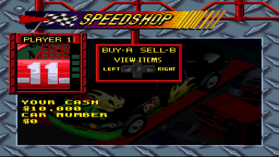 Kyle Petty's No Fear Racing Screenshot 8 (Super Nintendo (US Version))