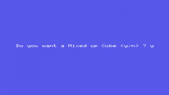 Cryptic Cube Screenshot 8 (Spectravideo 318)