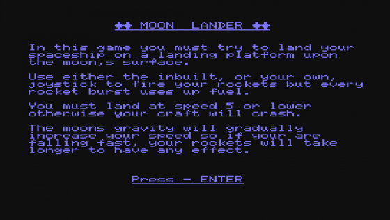 Moon Lander