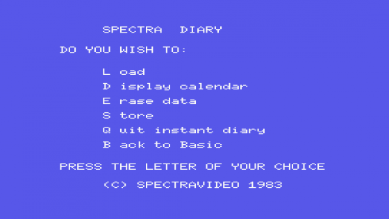 Spectra Diary