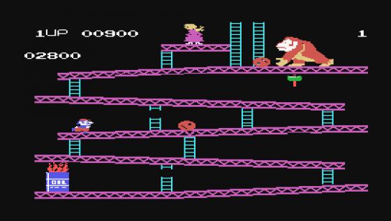 Donkey Kong Screenshot 5 (Spectravideo 328)