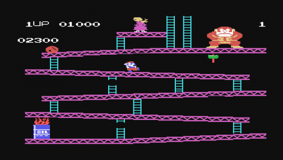 Donkey Kong Screenshot 7 (Spectravideo 328)