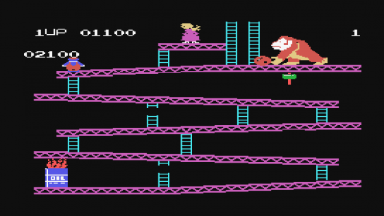 Donkey Kong Screenshot 8 (Spectravideo 328)