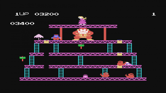 Donkey Kong Screenshot 9 (Spectravideo 328)