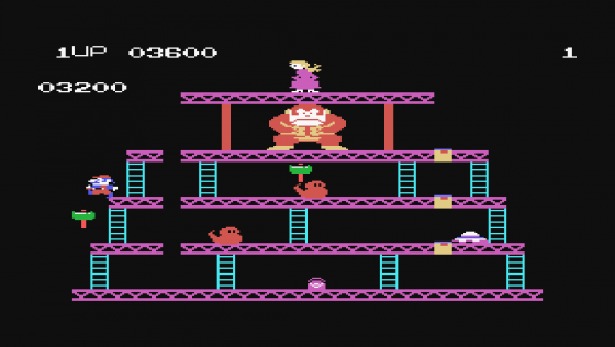 Donkey Kong Screenshot 10 (Spectravideo 328)