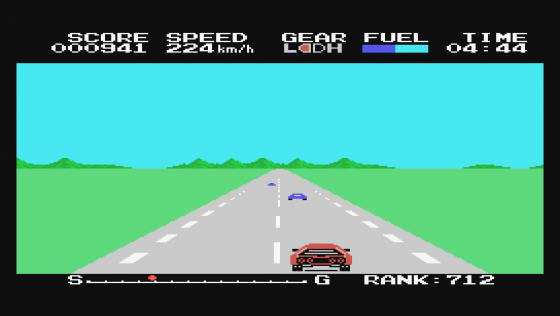 Hyper Rally Screenshot 5 (Spectravideo 328)