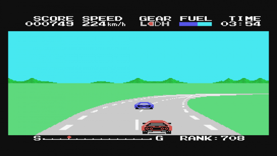 Hyper Rally Screenshot 7 (Spectravideo 328)